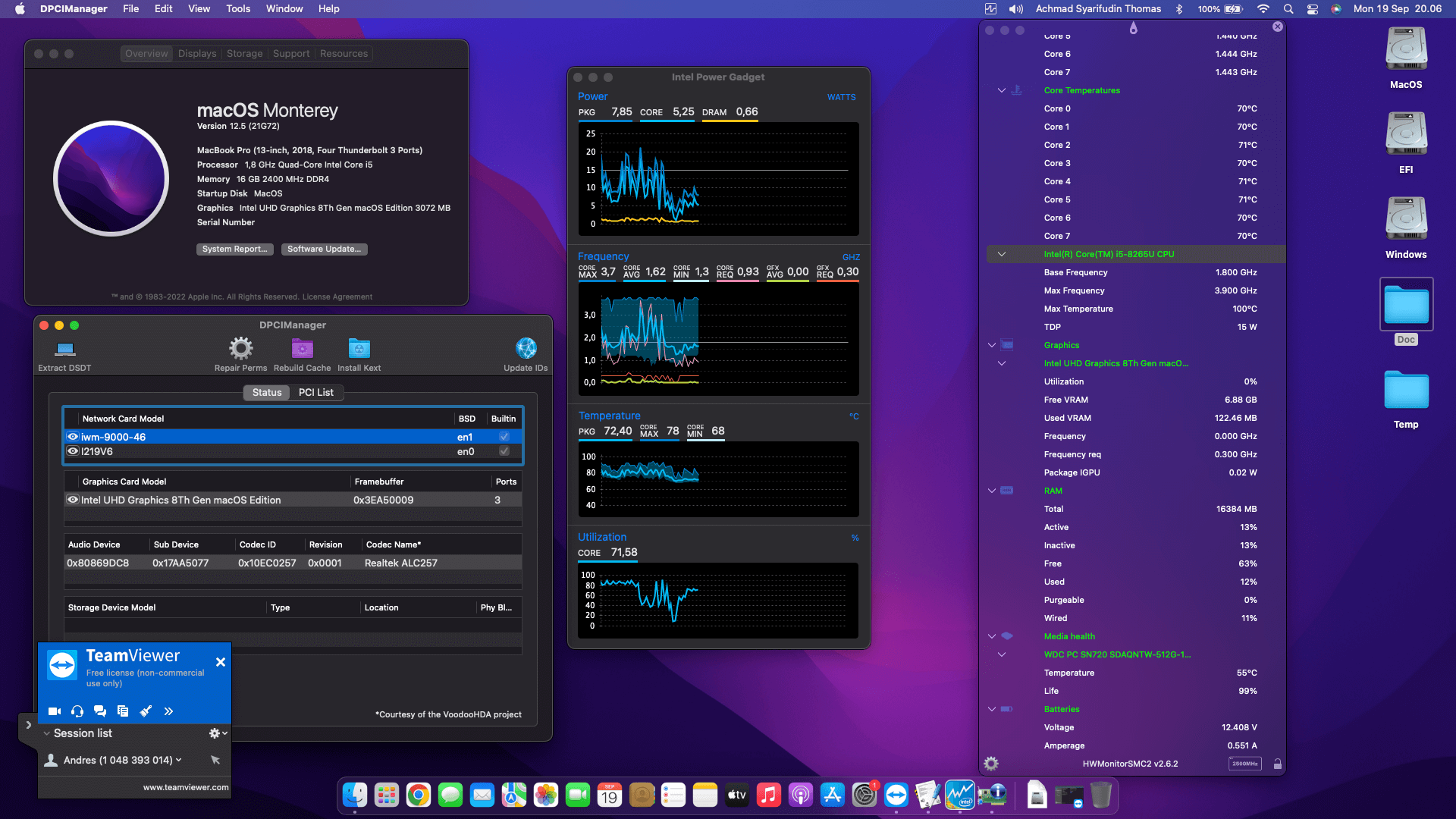 Lenovo Thinkpad L390 3rd   Touchscreen [WhiskeyLake   Intel UHD 620 + PS2]   OpenCore 1